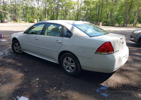 2014 Chevrolet Impala Limited Ls из США, поврежденный, VIN 2G1WA5E39E1176332